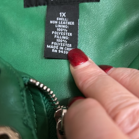 Inc faux leather jacket - Picture 3 of 5